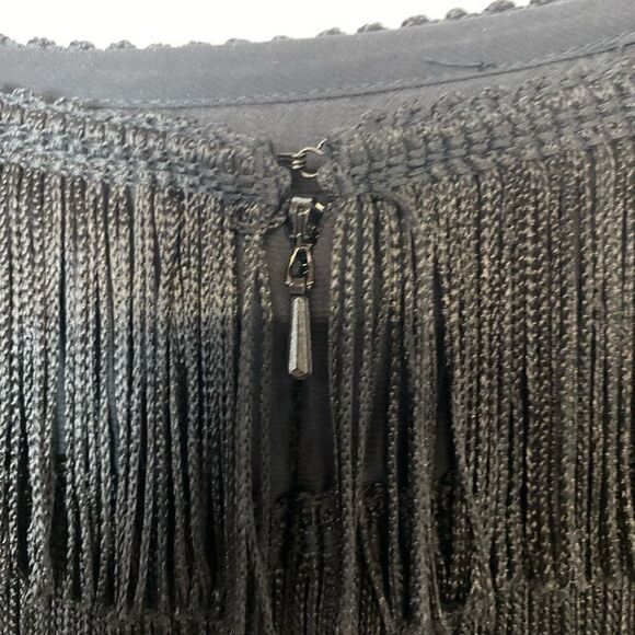 #232 - DKNY All Fringe Mini shirt - Picture 4 of 7